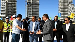 «مدبولي» يتفقد مشروعات «أبراج الداون تاون» و«داون تاون لاجون» بالعلمين الجديدة