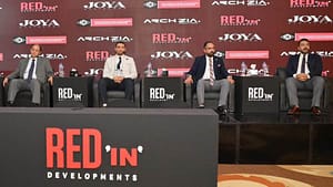 شركة «RED IN Developments»  تتعاقد مع «محرم باخوم» لإطلاق «JOYA RESIDENCE» بالجولدن سكوير بالعبور الجديدة