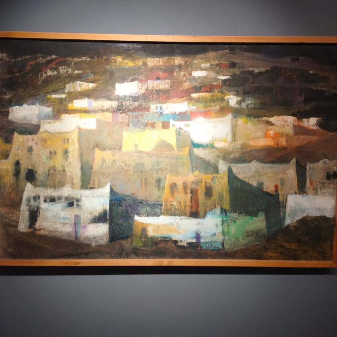 «شعبيات» مصرية وروحانيات الحج في معرض فني بالقاهرة 4 1735569609 45 شعبيات مصرية وروحانيات الحج في معرض فني بالقاهرة