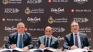 بنكا مصر و أبوظبى التجاري يوقعان عقد تمويل مشترك بـ 1.3 مليار جنيه لصالح شركة الشرق الأوسط للاستثمار