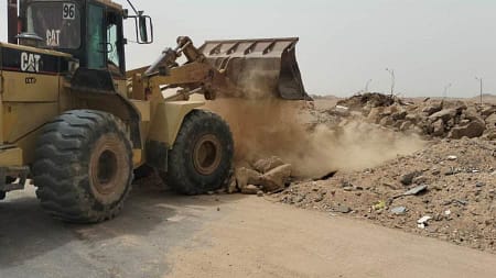 جهاز مدينة الشروق ينفذ حملة مكبرة لرفع المخلفات