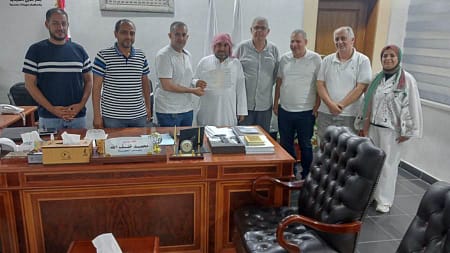 جهاز القرى السياحية يسلم أول رخصة بناء للسكن البديل بنيو مارينا