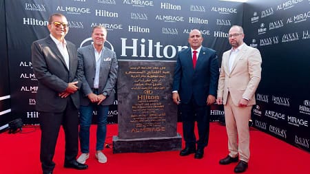 «الميراج للتطوير» تضع حجر أساس «هيلتون تاور» وفندق «هيلتون العاصمة»