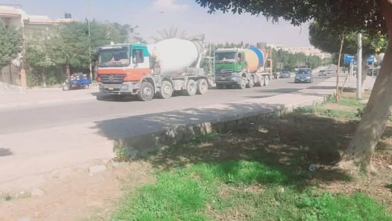 جهاز الشروق يشن حملة مكبرة لضبط العربات ومعدات البناء المخالفة