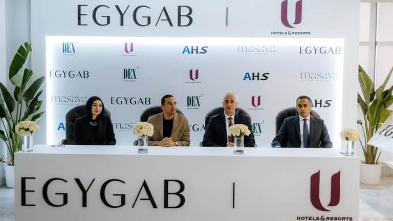 شراكة استراتيجية بين «EGYGAB » ومجموعة فنادق «U-Hotels» لإدارة وتشغيل مشروع «Masaya»  بسيدى عبدالرحمن